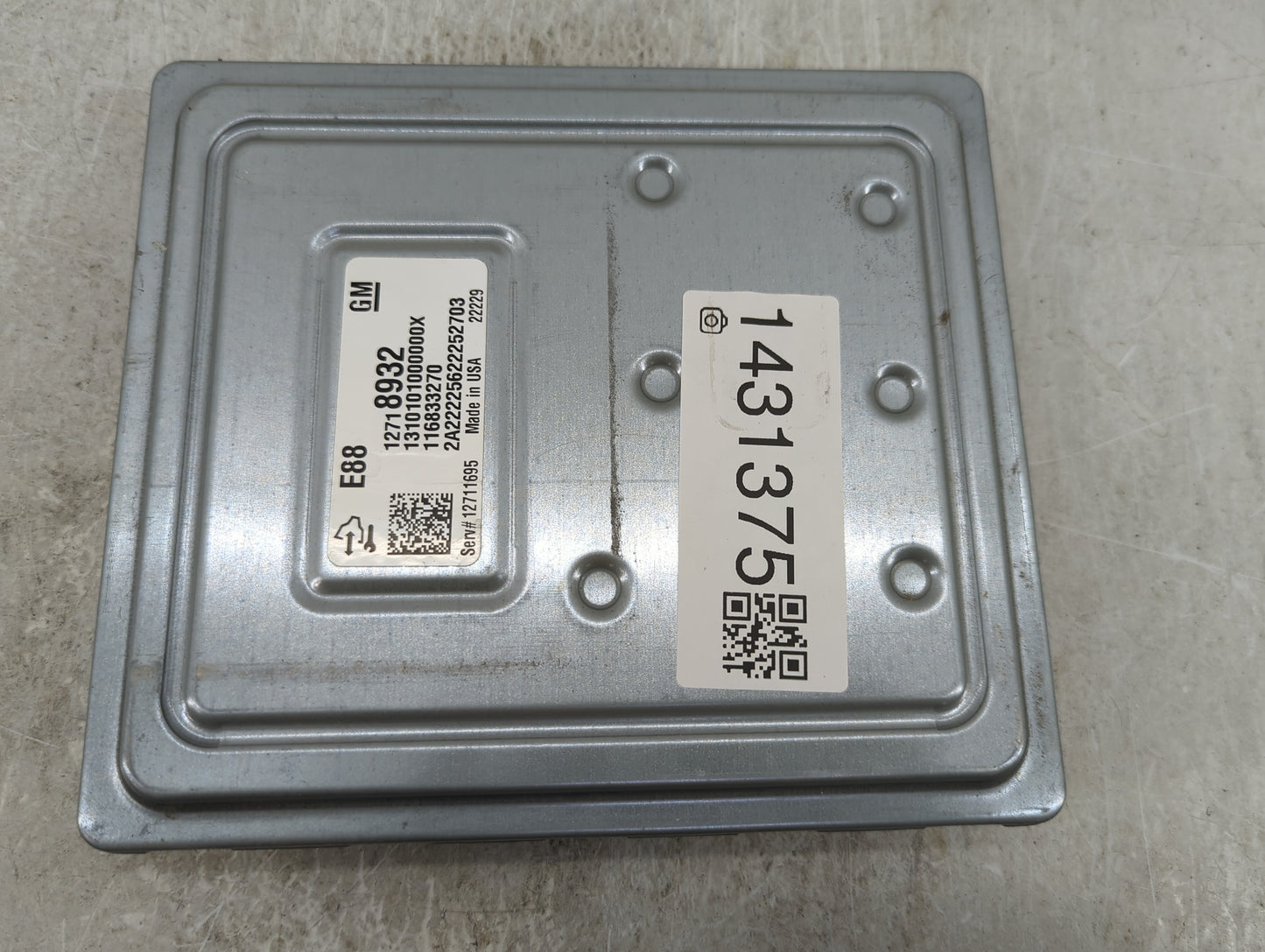 2022 Malibu Malibu PCM Engine Control Computer ECU ECM PCU OEM P/N:12718932 13101010000X, 11683327O Fits Fits 2020 2021 OEM 