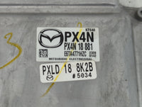 2021-2022 Mazda 3 PCM Engine Control Computer ECU ECM PCU OEM P/N:PX4L 18 8K2F PX4L 18 881 Fits Fits 2021 2022 OEM Used Auto