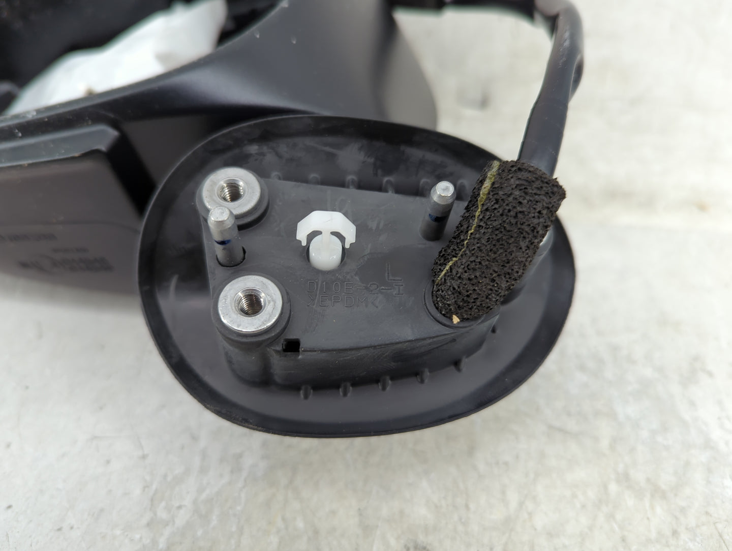2016-2022 Mazda Cx-3 Driver Left Side View Manual Door Mirror Black - Oemusedautoparts1.com