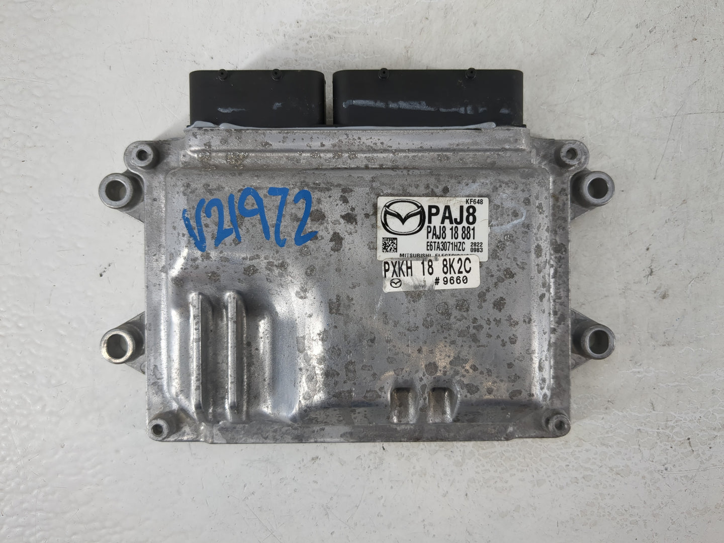 2020-2022 Mazda Cx-30 PCM Engine Control Computer ECU ECM PCU OEM P/N:PA58 18 881 Fits Fits 2019 2020 2021 2022 OEM Used Aut