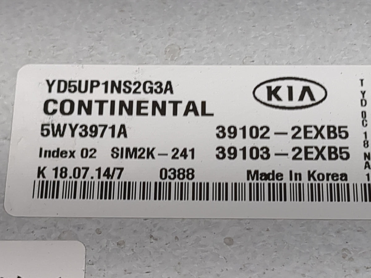 2020-2022 Mazda Cx-30 PCM Engine Control Computer ECU ECM PCU OEM P/N:5WY3971A 39103-2EXB5 Fits Fits 2019 2020 2021 2022 OEM