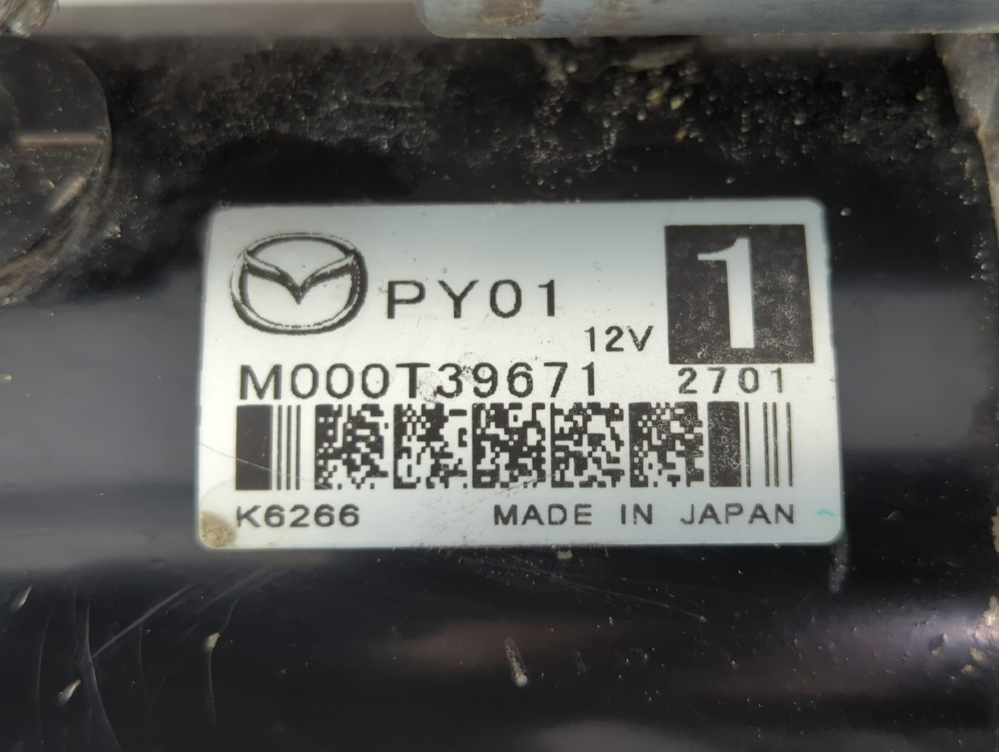 2020-2022 Mazda Cx-30 Car Starter Motor Solenoid OEM P/N:M000T39671 Fits Fits 2014 2015 2016 2017 2018 2019 2020 2021 2022 O