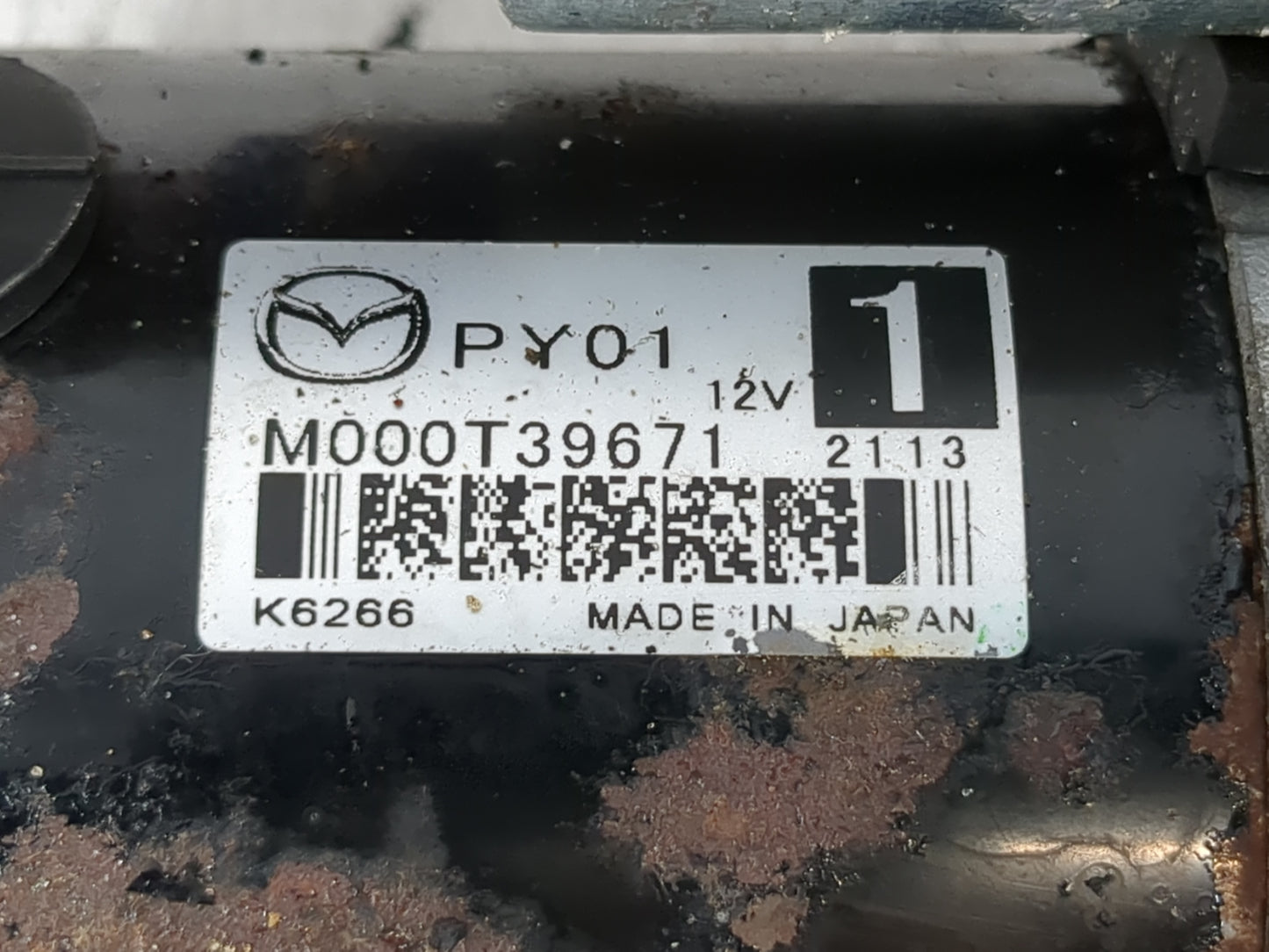 2014-2022 Mazda Cx-5 Car Starter Motor Solenoid OEM P/N:M000T39671 Fits Fits 2014 2015 2016 2017 2018 2019 2020 2021 2022 OE