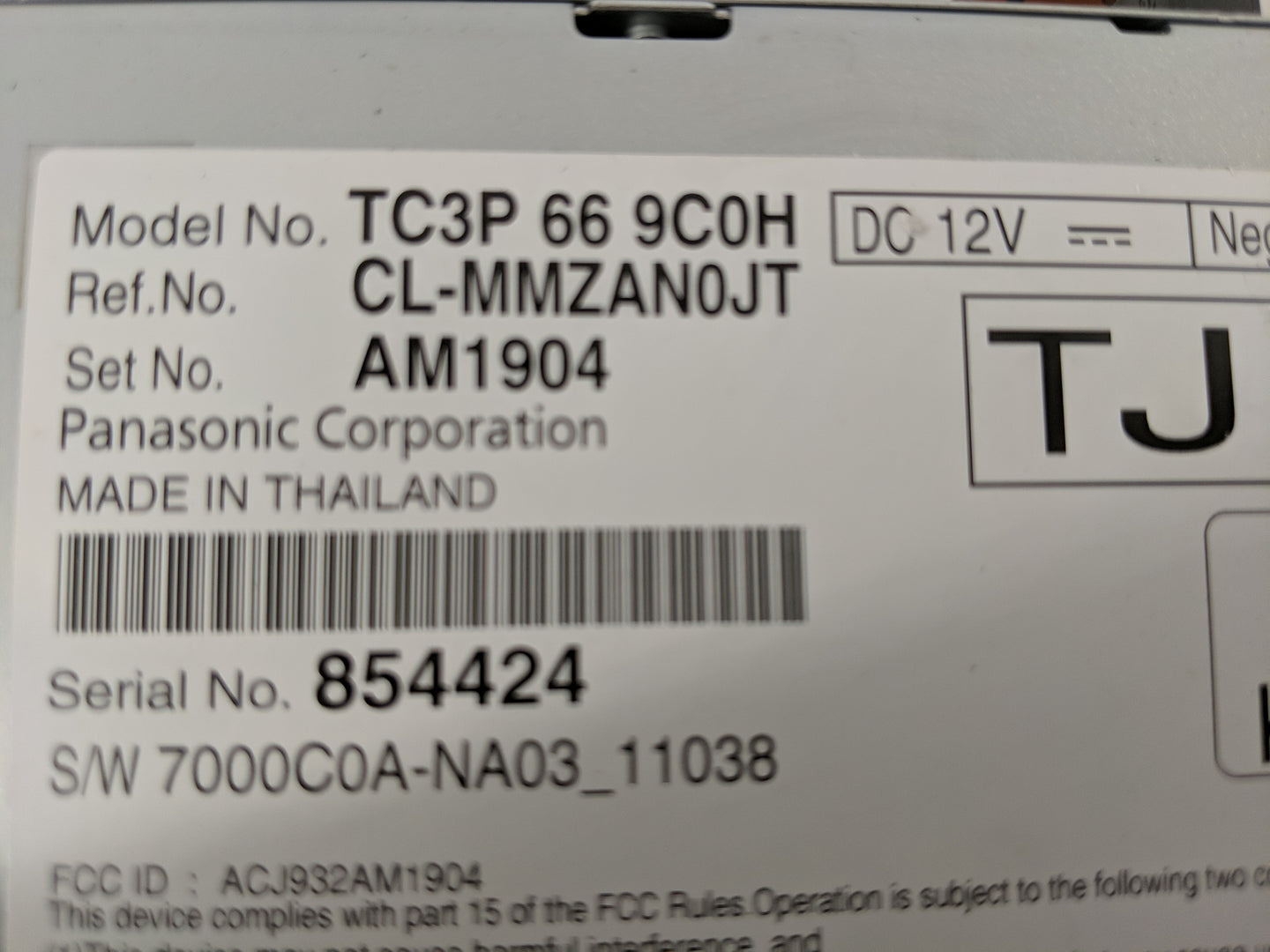2021-2022 Mazda Cx-5 Radio AM FM Cd Player Receiver Replacement Fits Fits 2021 2022 OEM Used Auto Parts - Oemusedautoparts1.