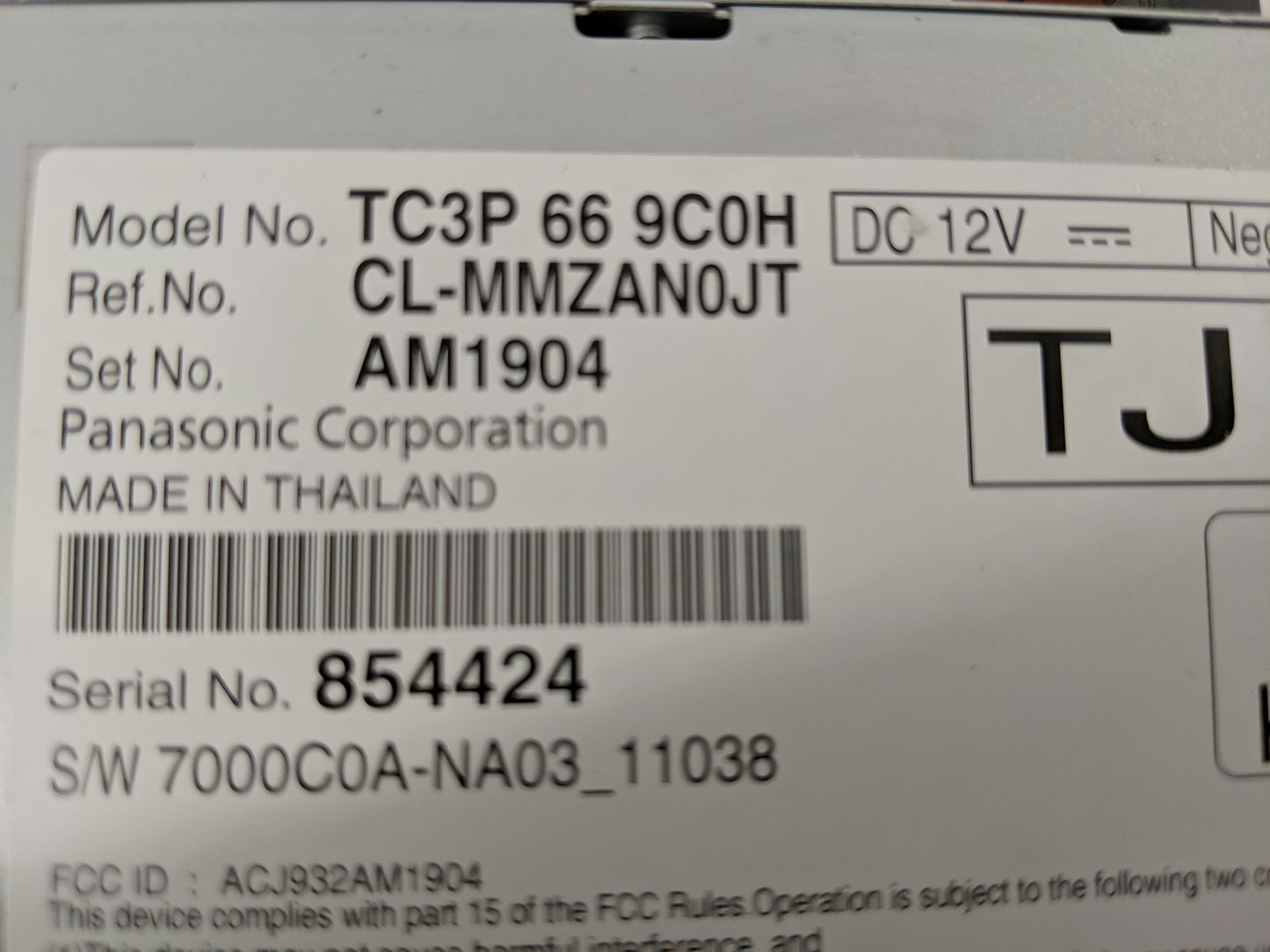 2021-2022 Mazda Cx-5 Radio AM FM Cd Player Receiver Replacement Fits Fits 2021 2022 OEM Used Auto Parts - Oemusedautoparts1.