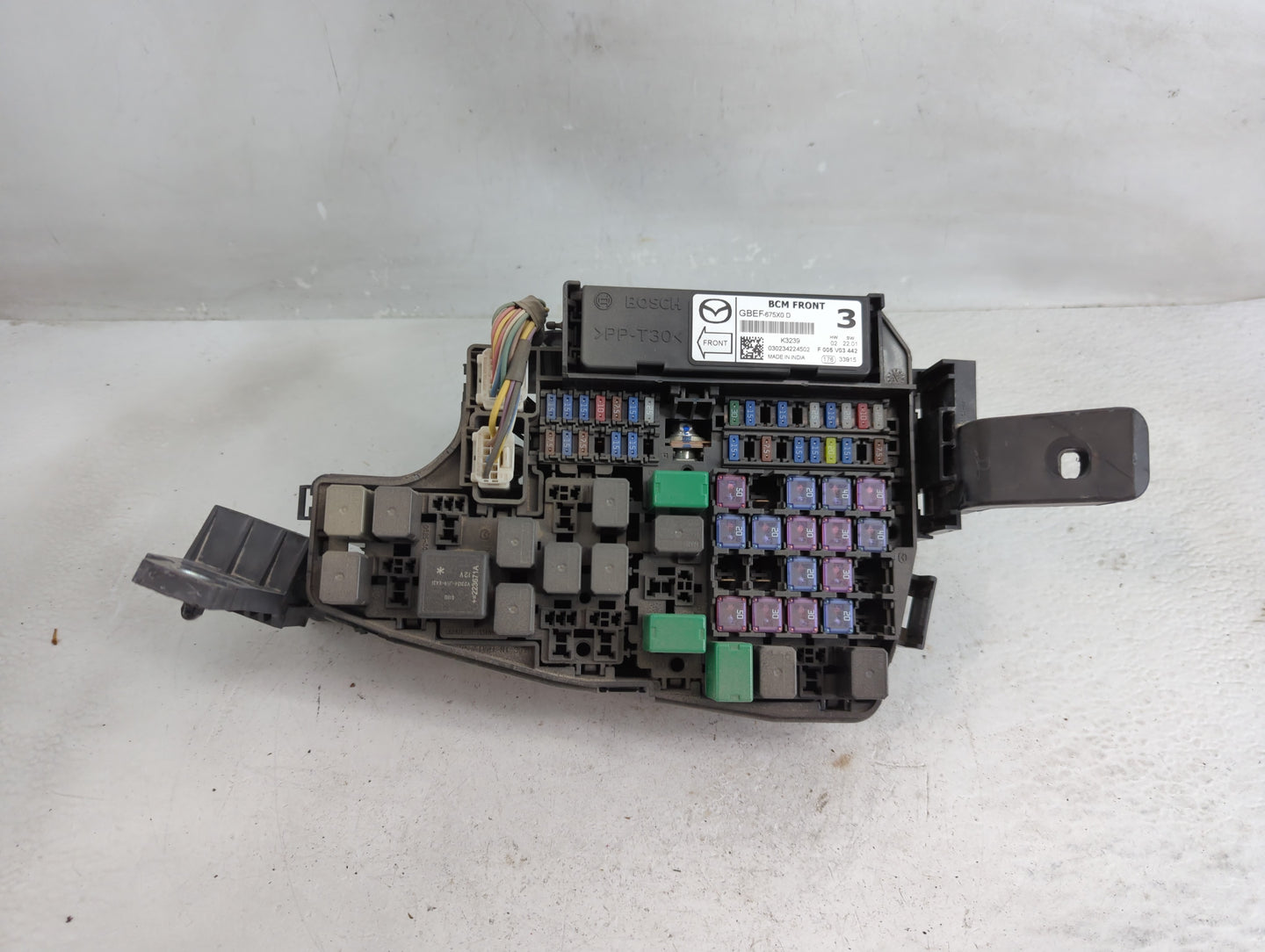 2013-2022 Mazda Cx-5 Fusebox Fuse Box Panel Relay Module P/N:KGC2-6676Y Fits OEM Used Auto Parts - Oemusedautoparts1.com
