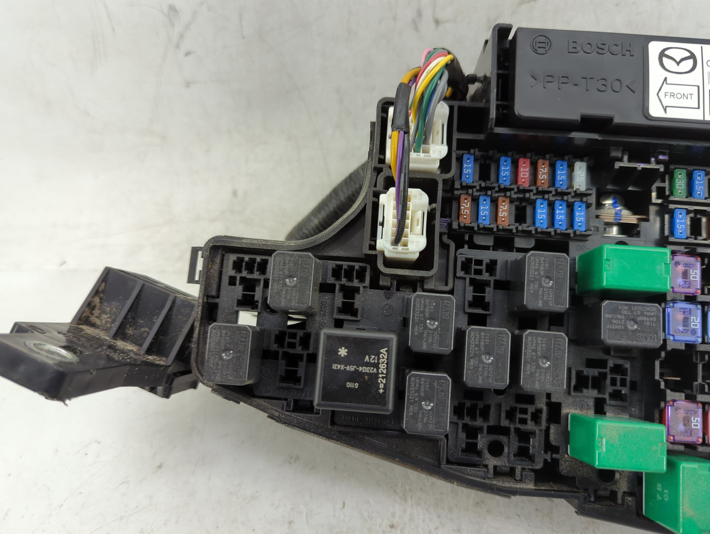2013-2022 Mazda Cx-5 Fusebox Fuse Box Panel Relay Module P/N:GBEF-675X0 Fits OEM Used Auto Parts - Oemusedautoparts1.com