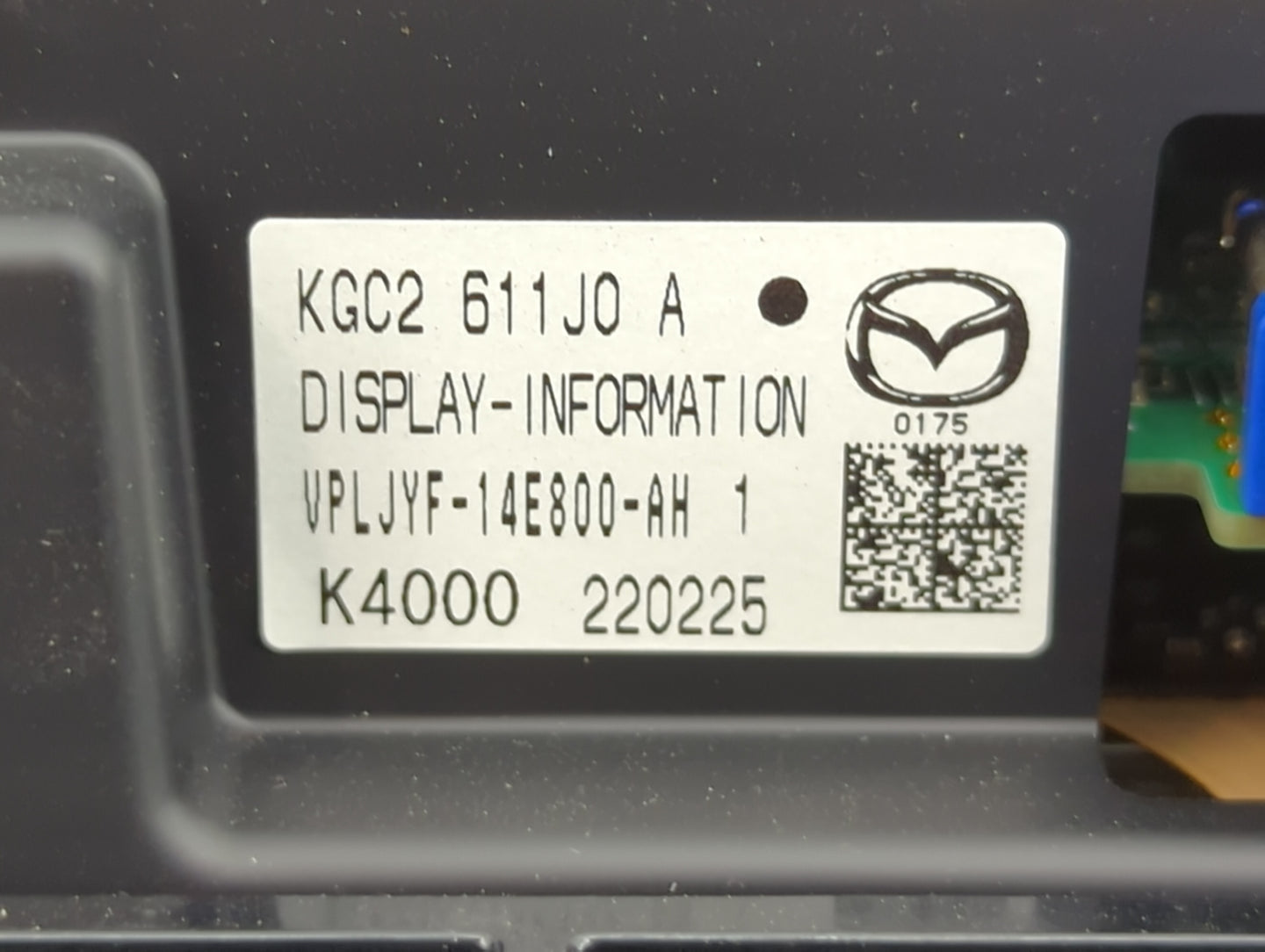 2022 Mazda Cx-5 Information Display Screen - Oemusedautoparts1.com