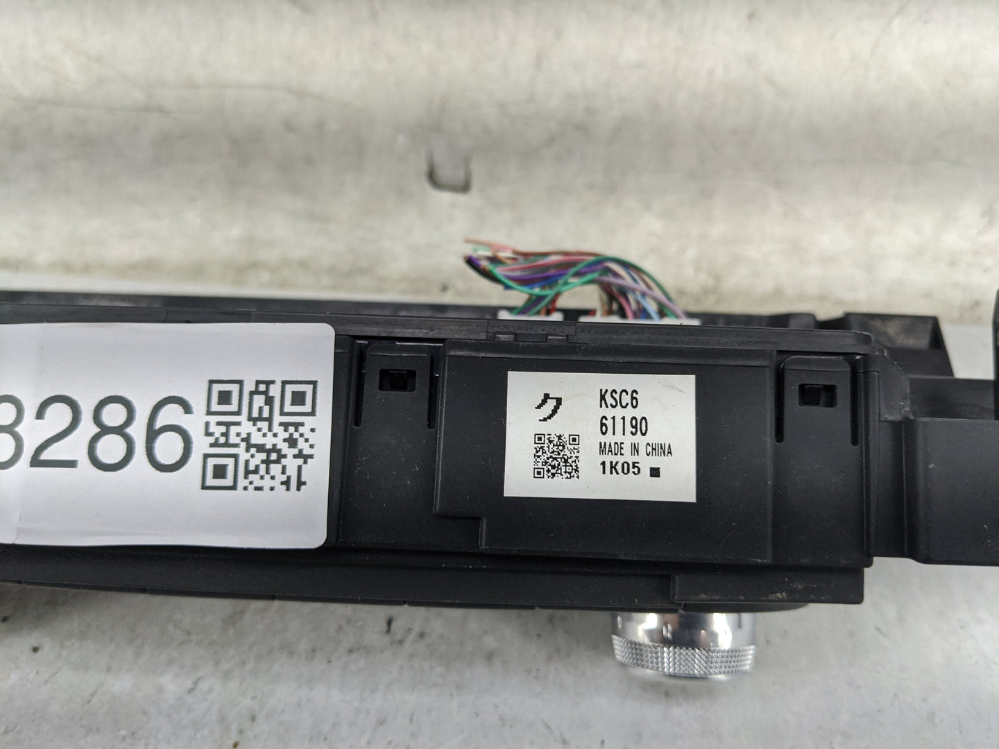 2022 Mazda Cx-5 Climate Control Module Temperature AC/Heater Replacement P/N:KSC661190 Fits OEM Used Auto Parts - Oemusedaut