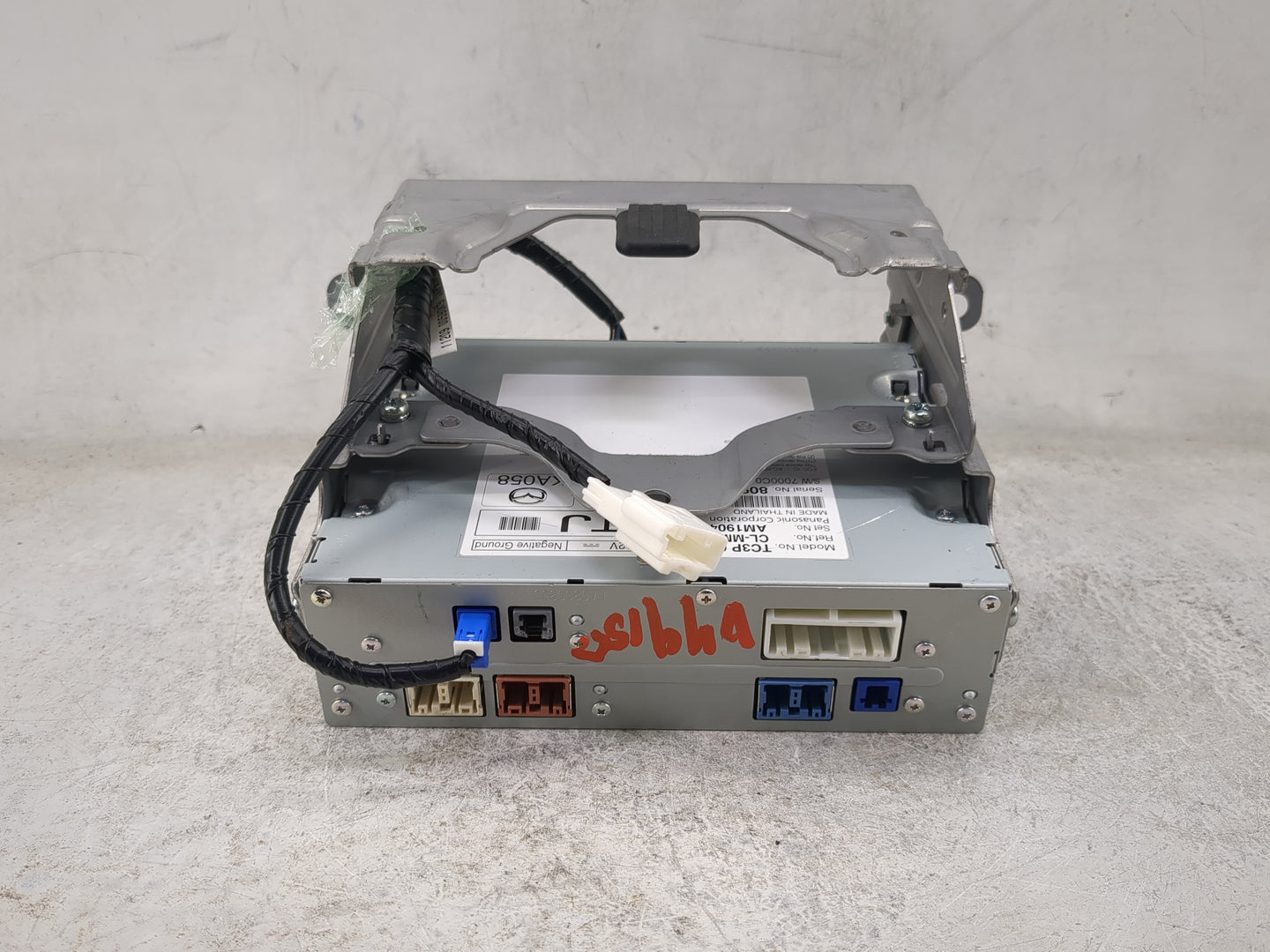 2021-2022 Mazda Cx-5 Radio AM FM Cd Player Receiver Replacement P/N:TC3P 66 9C0H CL-MMZAN0JT Fits Fits 2021 2022 OEM Used Au
