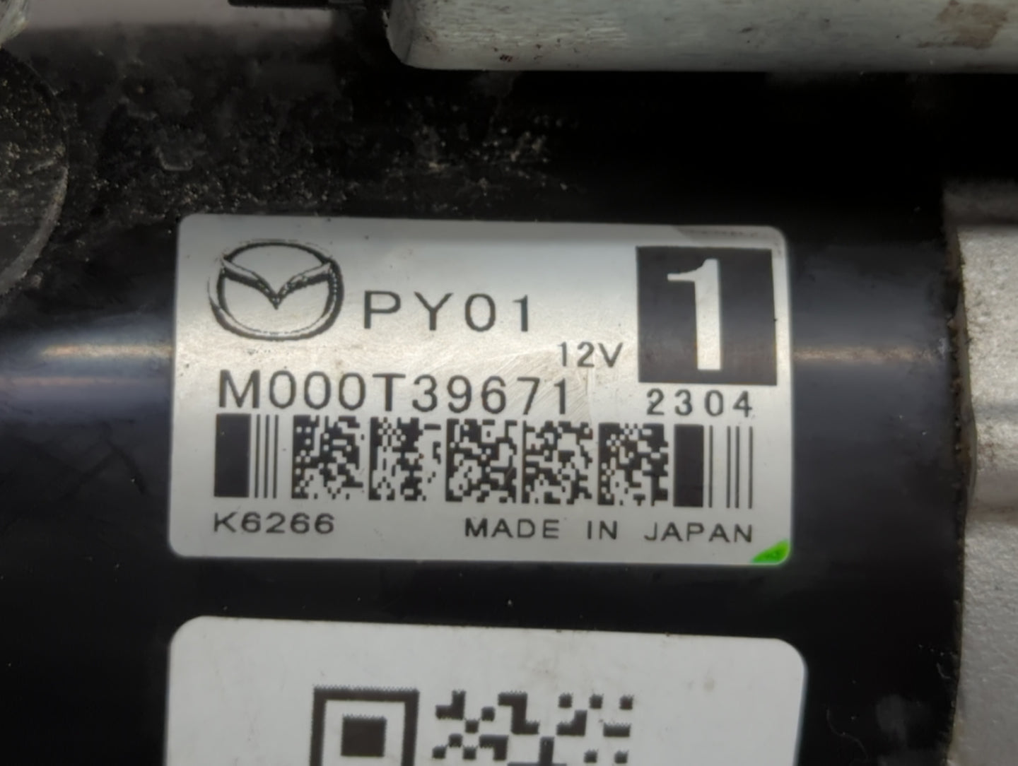 2014-2022 Mazda Cx-5 Car Starter Motor Solenoid OEM P/N:M00T39671 Fits Fits 2014 2015 2016 2017 2018 2019 2020 2021 2022 OEM