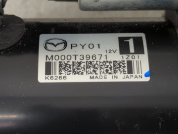 2014-2022 Mazda Cx-5 Car Starter Motor Solenoid OEM P/N:M000T39671 Fits Fits 2014 2015 2016 2017 2018 2019 2020 2021 2022 OEM Used Auto Parts