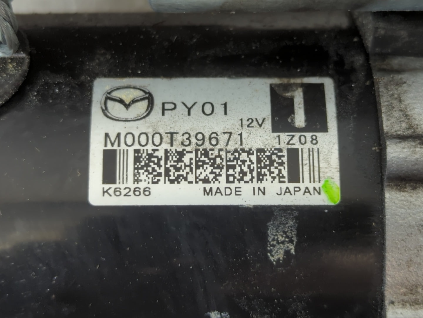 2014-2022 Mazda Cx-5 Car Starter Motor Solenoid OEM P/N:M000T39671 Fits Fits 2014 2015 2016 2017 2018 2019 2020 2021 2022 OE