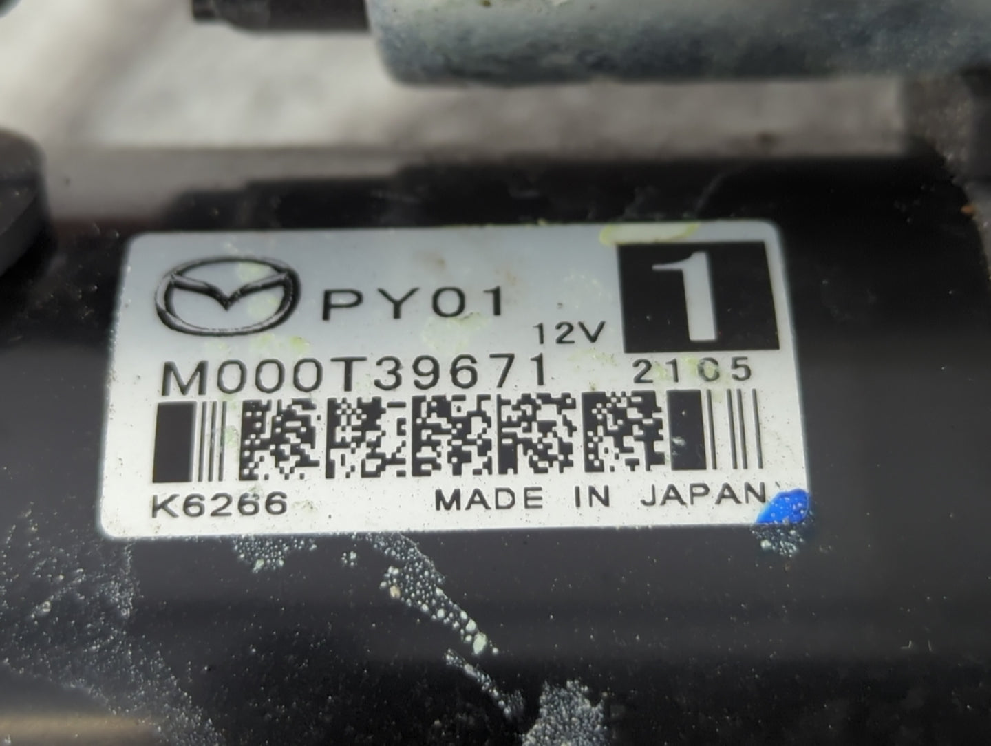 2014-2022 Mazda Cx-5 Car Starter Motor Solenoid OEM P/N:M000T39671 Fits Fits 2014 2015 2016 2017 2018 2019 2020 2021 2022 OE