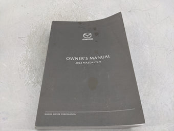 compare product 2022 Mazda Cx-9 Owners Manual Book Guide P/N:9999-95-011C OEM Used Auto Parts