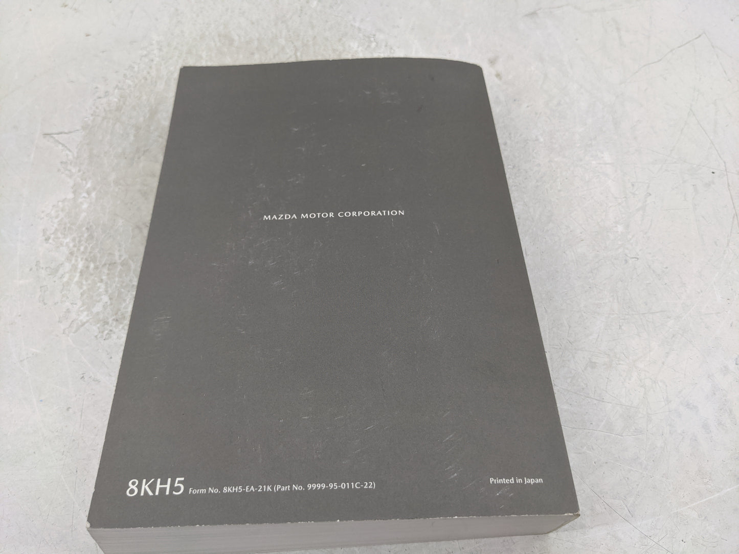2022 Mazda Cx-9 Owners Manual Book Guide P/N:9999-95-011C OEM Used Auto Parts - Oemusedautoparts1.com