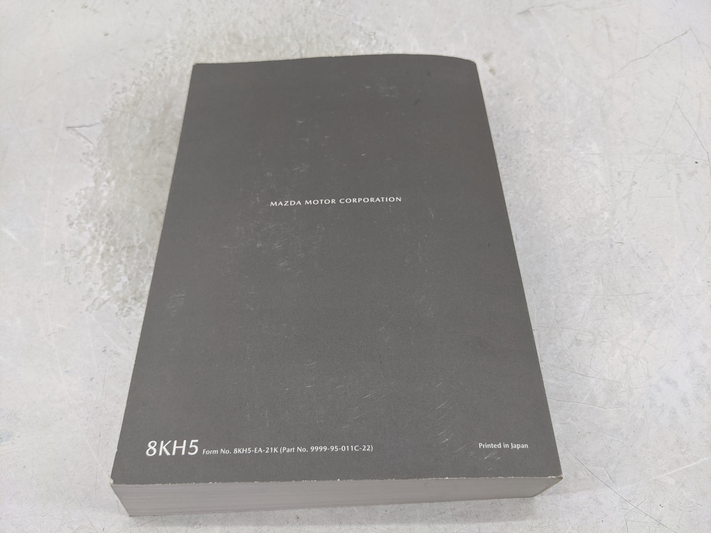 2022 Mazda Cx-9 Owners Manual Book Guide P/N:9999-95-011C OEM Used Auto Parts - Oemusedautoparts1.com