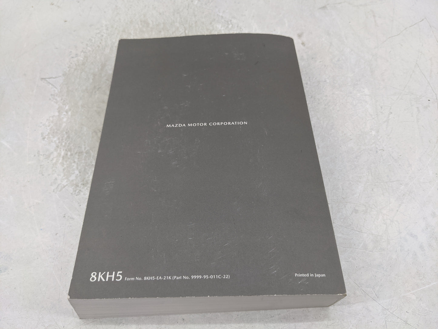 2022 Mazda Cx-9 Owners Manual Book Guide P/N:9999-95-011C OEM Used Auto Parts - Oemusedautoparts1.com