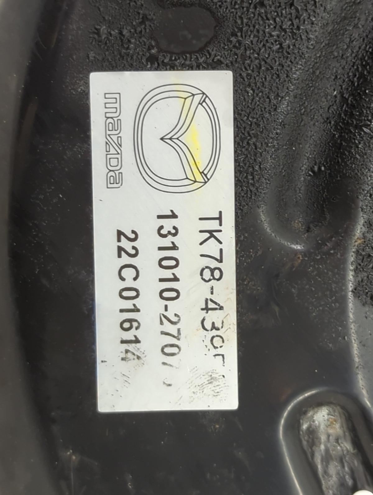Mazda Cx9 Power Brake Booster Oem - Oemusedautoparts1.com