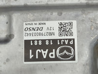 2022 Mazda Mazda3 PCM Engine Control Computer ECU ECM PCU OEM P/N:PAJ1 18 881, MB279800344Z, PXHC 18 8K2B Fits OEM Used Auto