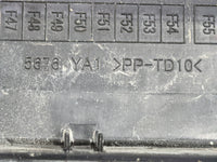 2022 Mazda Mazda3 Fusebox Fuse Box Panel Relay Module P/N:BCKA-67-T30 BCKA 6878Y, 5676 YA1 Fits Fits 2020 2021 OEM Used Auto