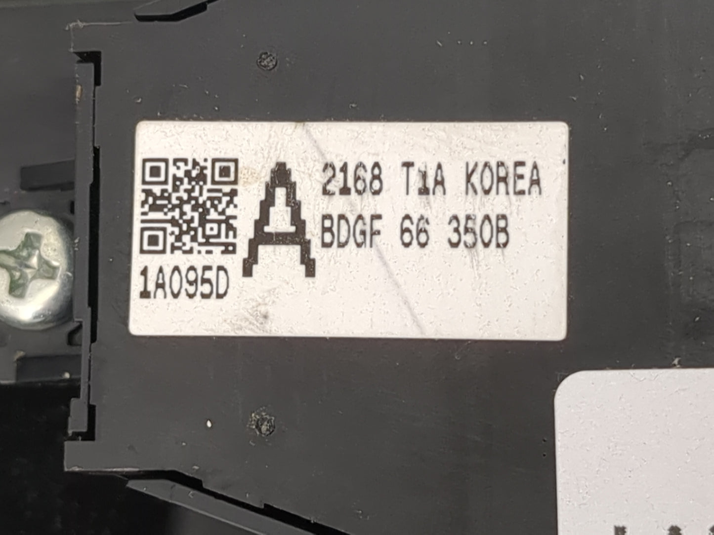 2022 Mazda Mazda3 Master Power Window Switch Replacement Driver Side Left P/N:BDGF 66 350B Fits Fits 2019 2020 2021 OEM Used