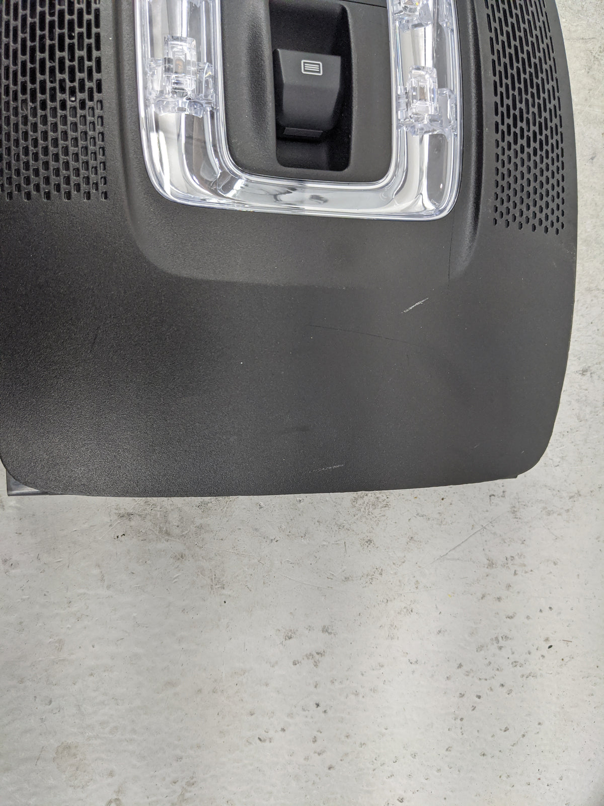 Mercedes-benz A-class Overhead Console W/rear Climate Control Black - Oemusedautoparts1.com