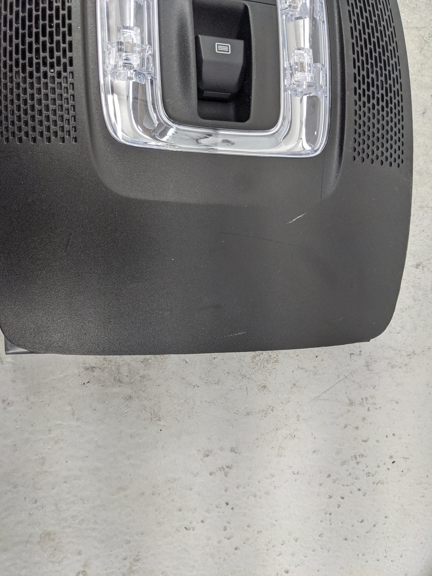 Mercedes-benz A-class Overhead Console W/rear Climate Control Black - Oemusedautoparts1.com