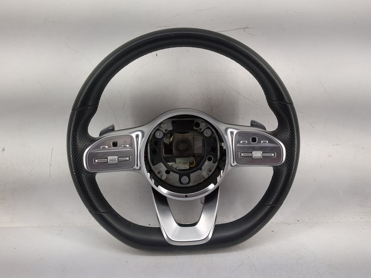 2022 Mercedes-benz Glc300 Steering Wheel Oem Black - Oemusedautoparts1.com