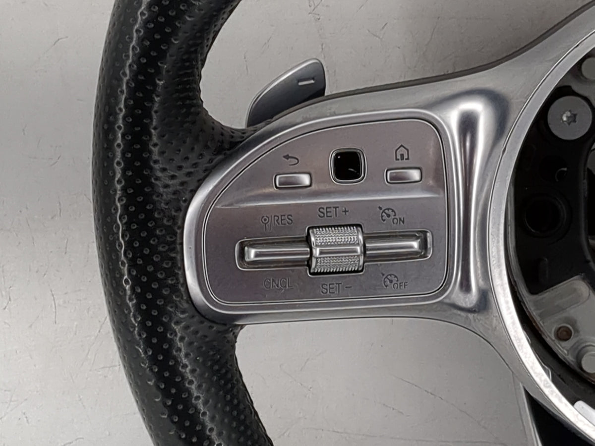 2022 Mercedes-benz Glc300 Steering Wheel Oem Black - Oemusedautoparts1.com