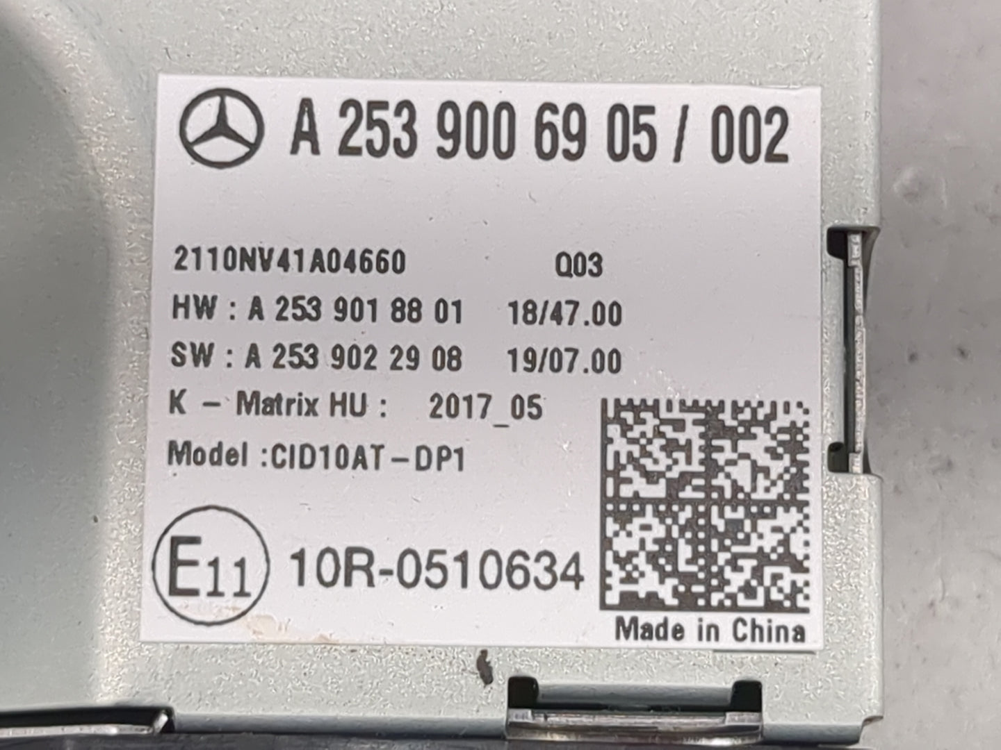 2020-2022 Mercedes-benz Glc300 Information Display Screen - Oemusedautoparts1.com