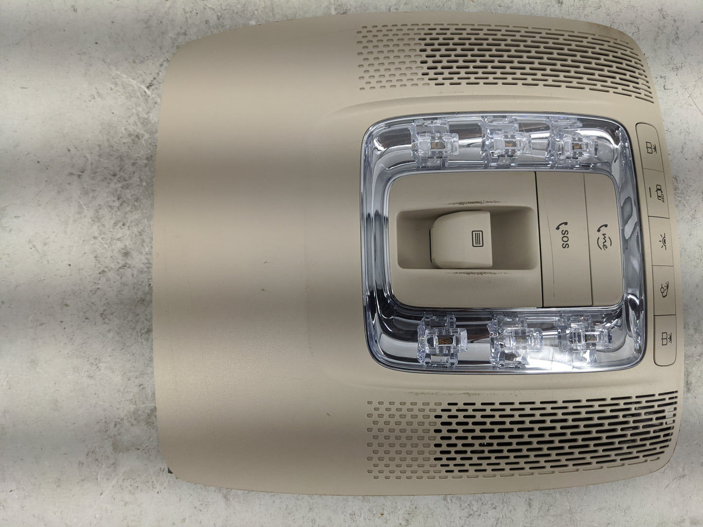 2021-2022 Mercedes-benz Gle350 Overhead Console W/rear Climate Control - Oemusedautoparts1.com