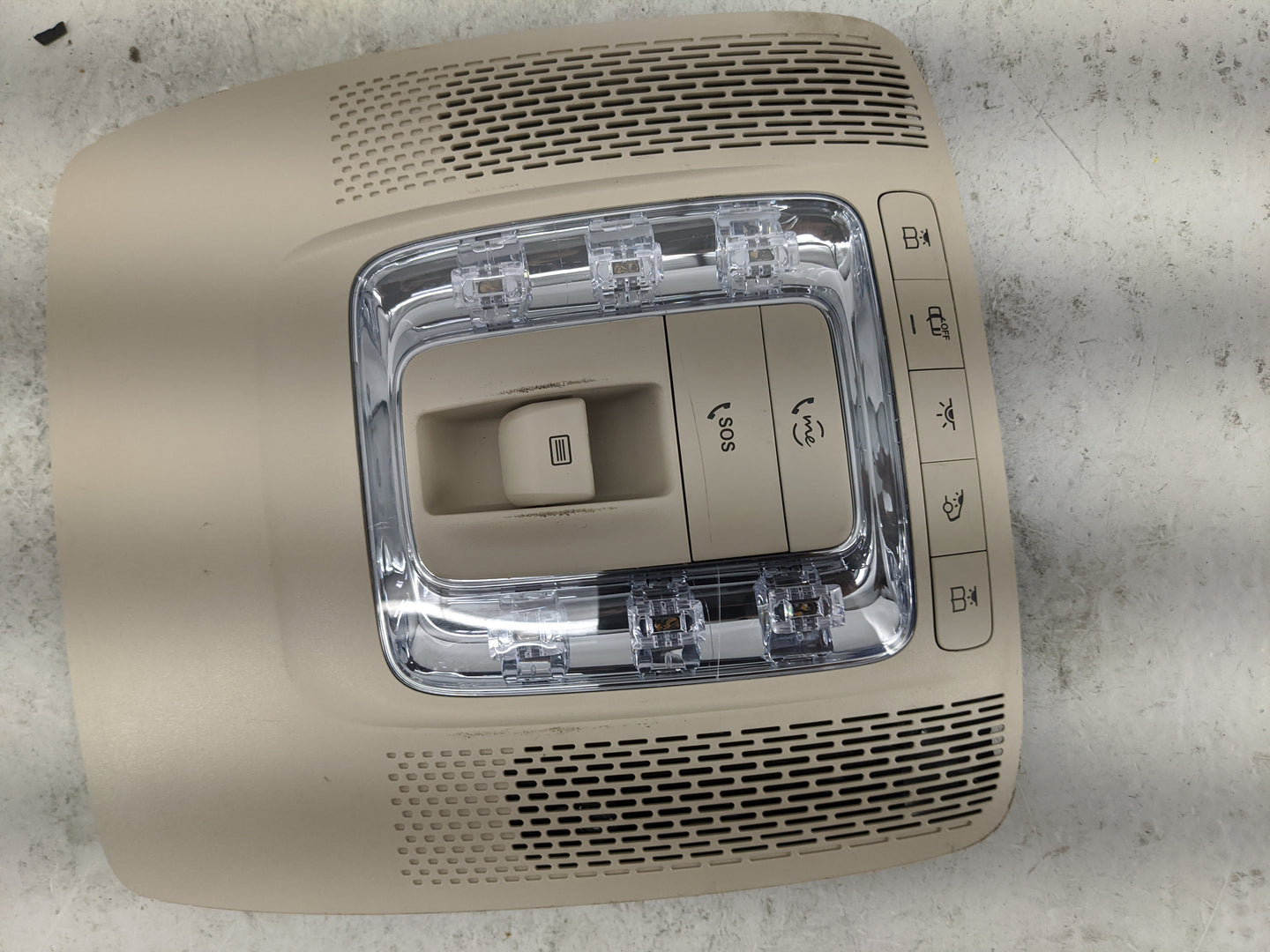 2021-2022 Mercedes-benz Gle350 Overhead Console W/rear Climate Control - Oemusedautoparts1.com