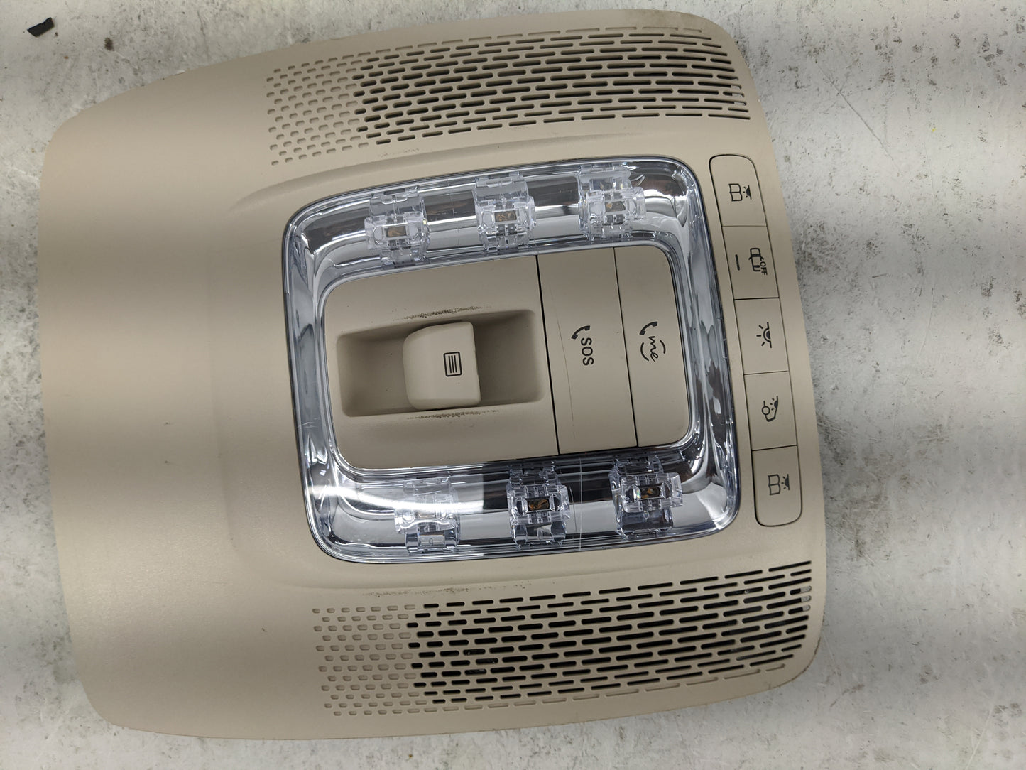 2021-2022 Mercedes-benz Gle350 Overhead Console W/rear Climate Control - Oemusedautoparts1.com