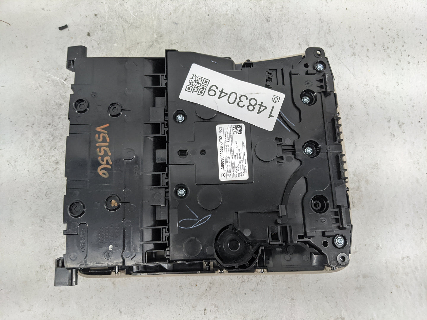 2021-2022 Mercedes-benz Gle350 Overhead Console W/rear Climate Control - Oemusedautoparts1.com