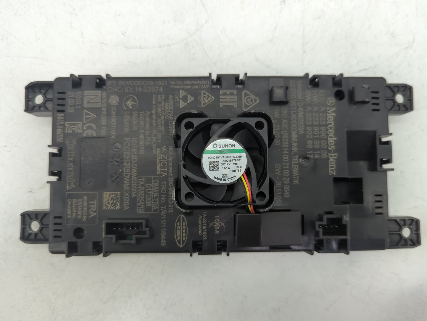 2022 Mercedes-Benz Sclass Radio AM FM Cd Player Receiver Replacement P/N:A2C18778101 A2239000026, A2238015914, A2238026017 F