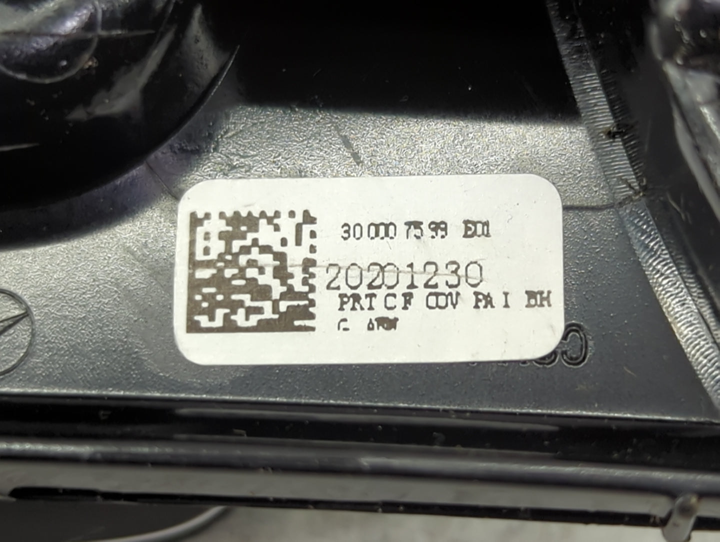 2022 Mercedes-Benz Sclass Radio AM FM Cd Player Receiver Replacement P/N:30000759900 20201230, 3-000-07599 Fits OEM Used Aut