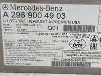 2022 Mercedes-Benz Sl-Class Radio AM FM Cd Player Receiver Replacement P/N:A2969004903 A206901300, 2AOUZNTG7PRELFT2 Fits OEM