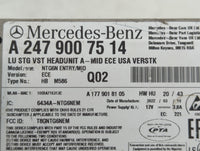 2022 Mercedes-Benz Sprinter 2500 Radio AM FM Cd Player Receiver Replacement P/N:A2479007514 A1779018105, T8GNTG6NEM Fits OEM