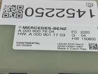 2022 Mercedes-Benz Sprinter 3500 PCM Engine Control Computer ECU ECM PCU OEM P/N:A0009007604 A0009011703, A2C18228000 Fits O