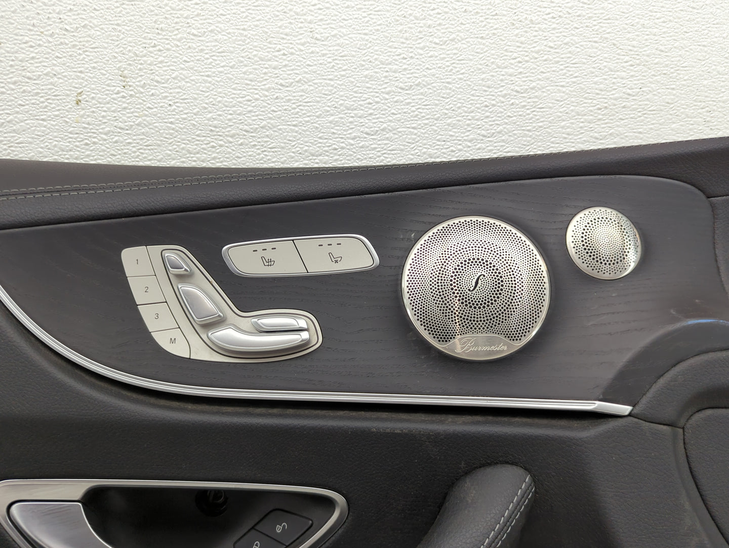 2022 Mercedes E-class Front Left Driver Interior Door Panel Trim Black - Oemusedautoparts1.com