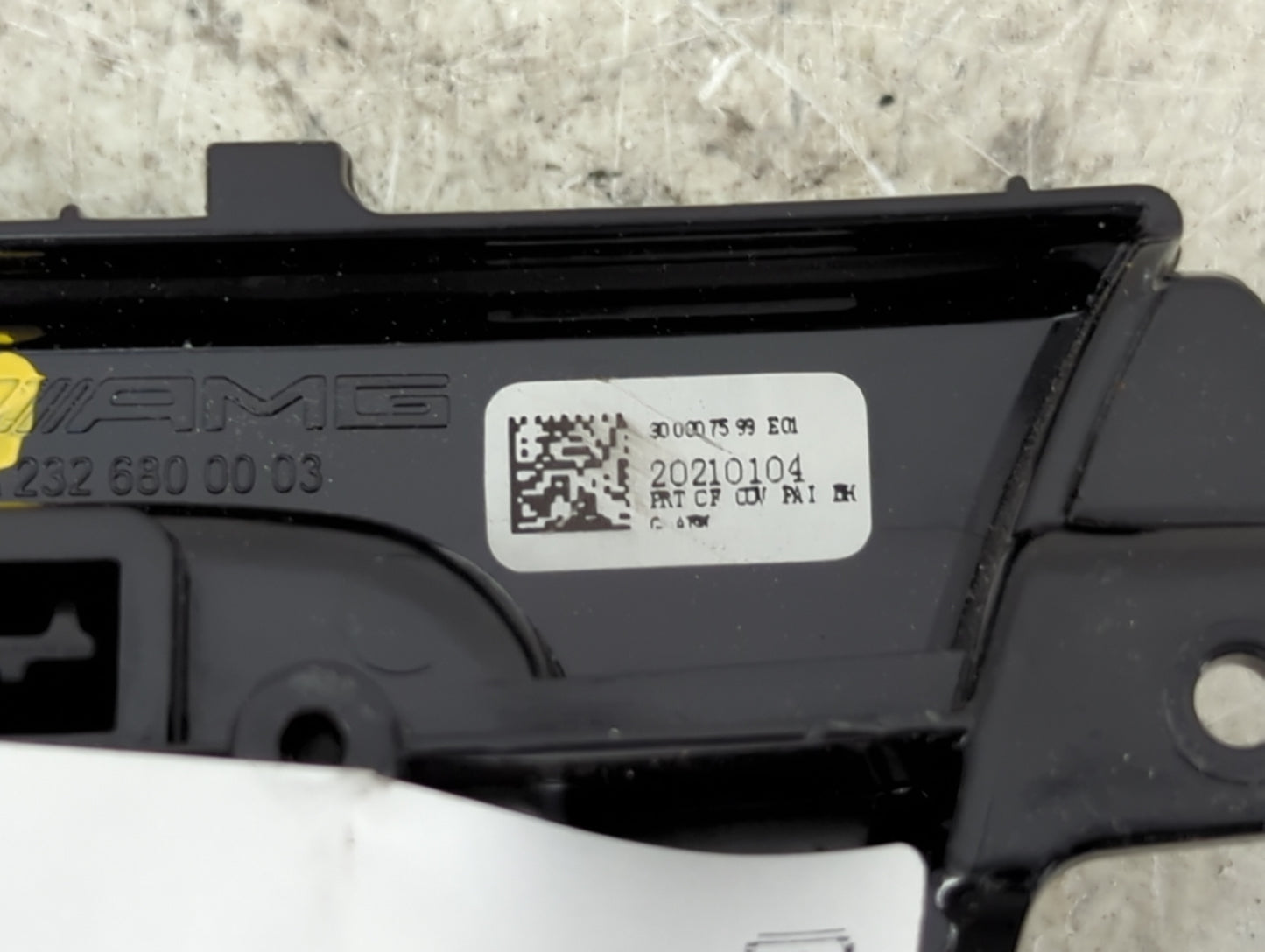 2022 Mercedes Sl-class Radio Control Panel Black - Oemusedautoparts1.com