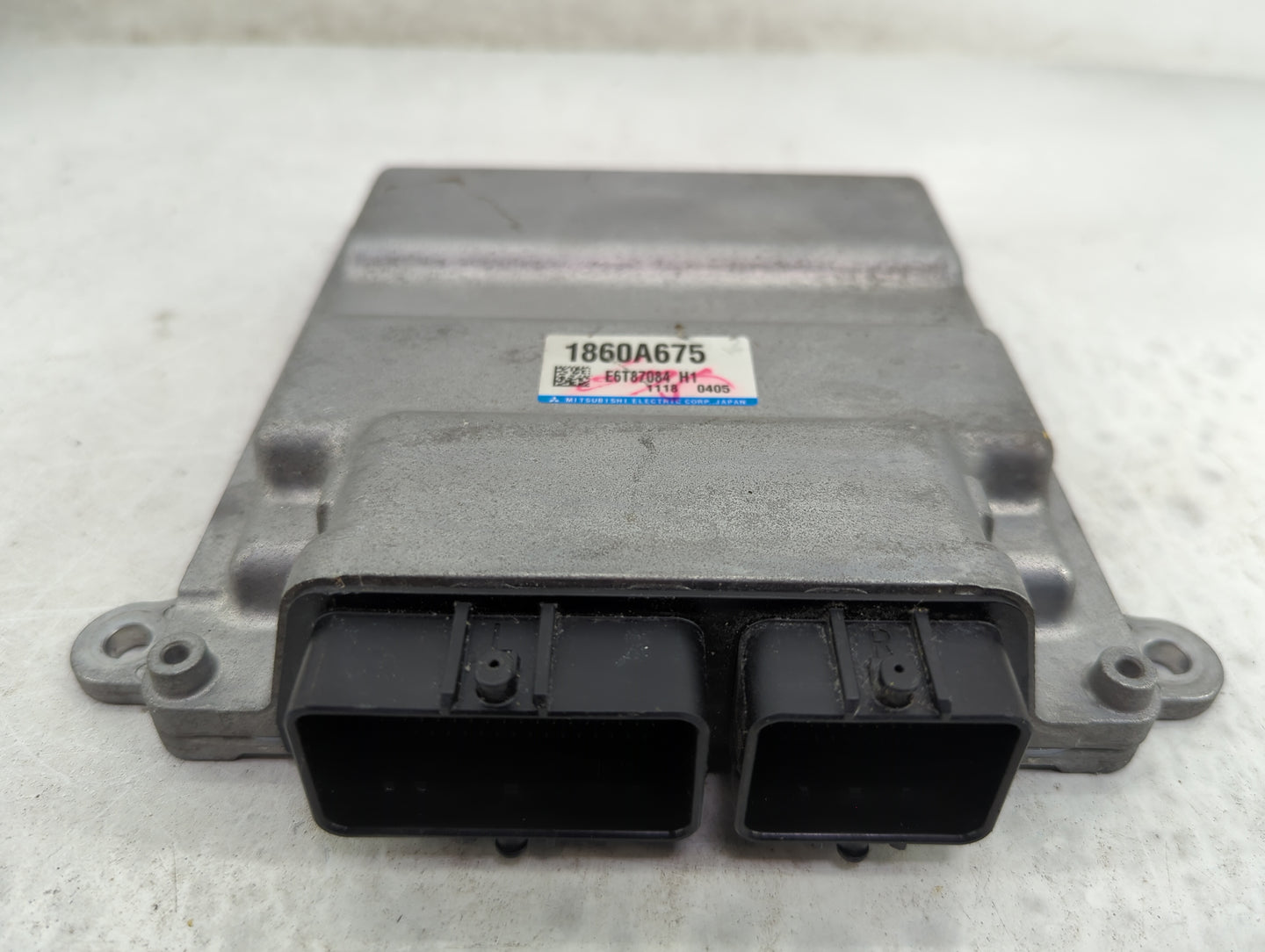 2022 Mitsubishi Eclipse Cross PCM Engine Control Computer ECU ECM PCU OEM P/N:1860A675 E6T87084 H1 Fits OEM Used Auto Parts 
