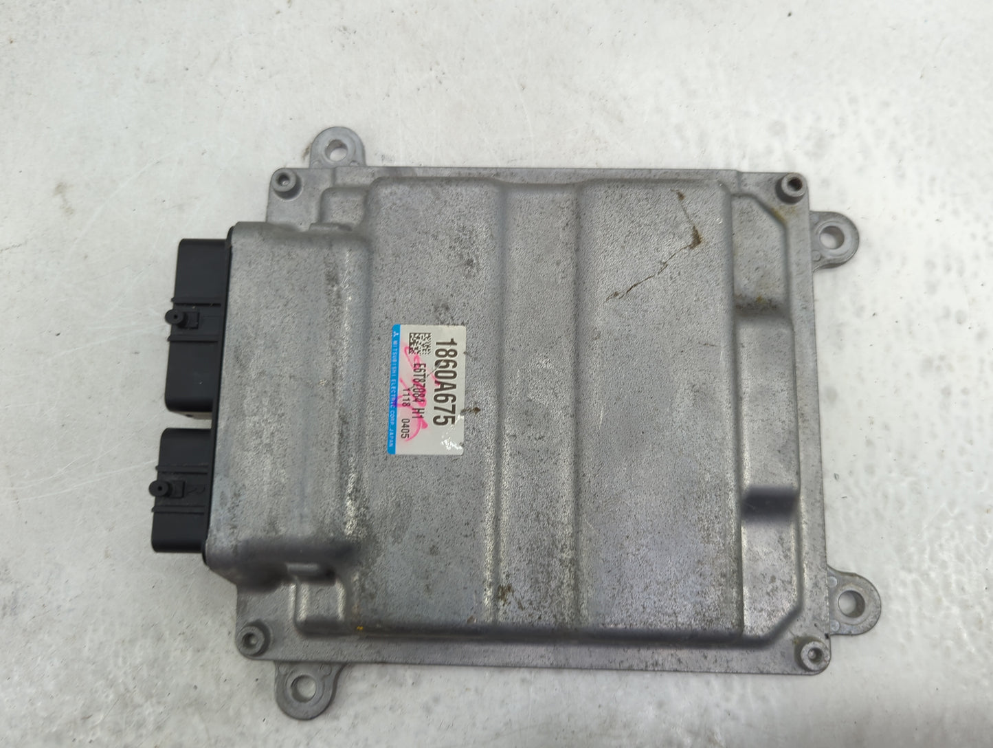 2022 Mitsubishi Eclipse Cross PCM Engine Control Computer ECU ECM PCU OEM P/N:1860A675 E6T87084 H1 Fits OEM Used Auto Parts 