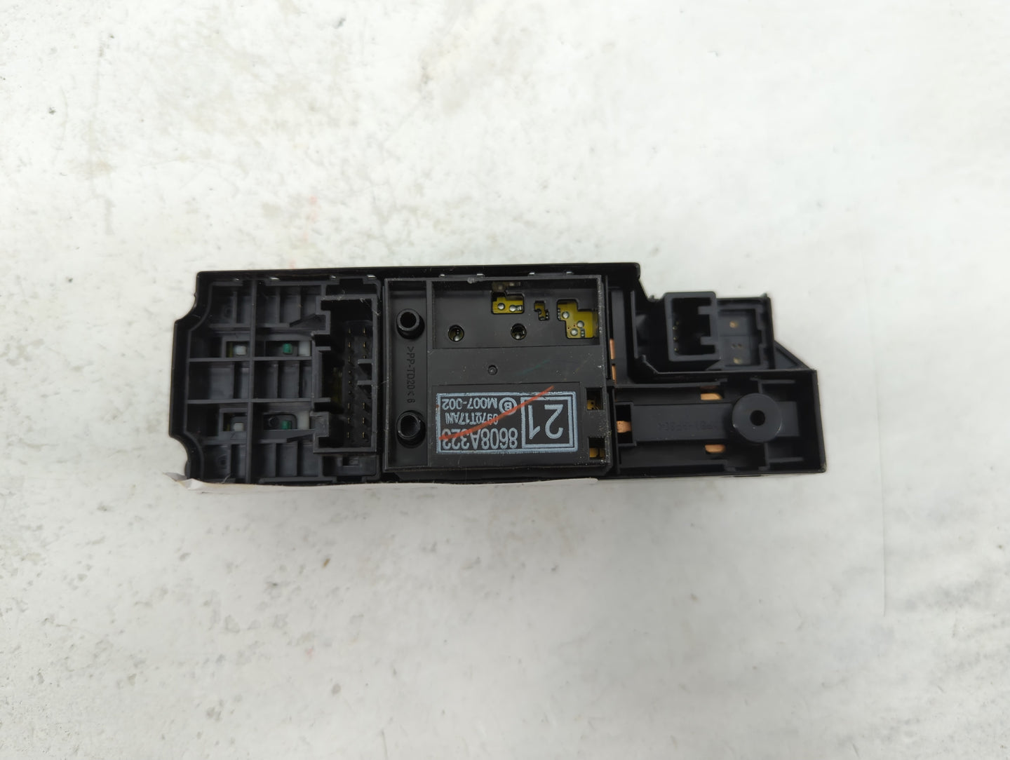 2018 Mitsubishi Eclipse Cross Master Power Window Switch Replacement Driver Side Left P/N:8608A323 0970T17AN, M007-002 Fits 