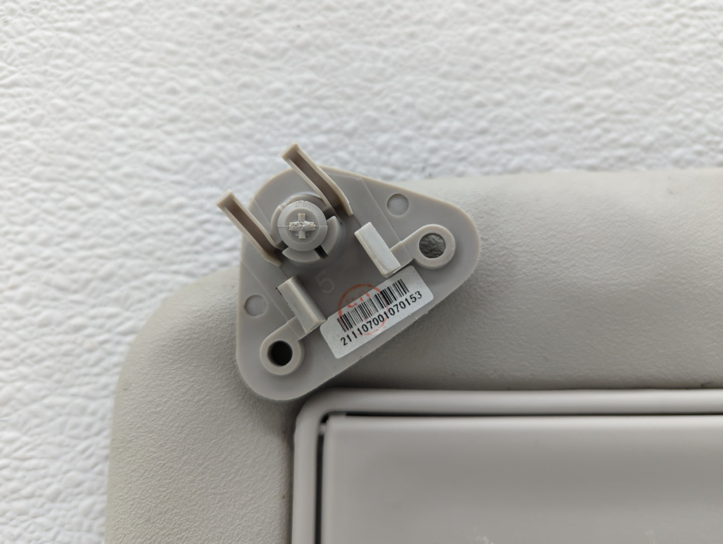 2022 Mitsubishi Mirage Sun Visor Shade Replacement Driver Left Mirror Fits OEM Used Auto Parts - Oemusedautoparts1.com