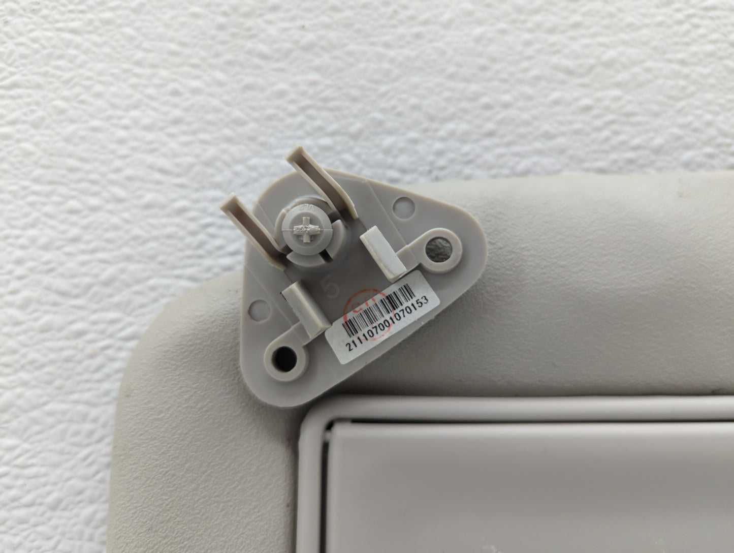 2022 Mitsubishi Mirage Sun Visor Shade Replacement Driver Left Mirror Fits OEM Used Auto Parts - Oemusedautoparts1.com