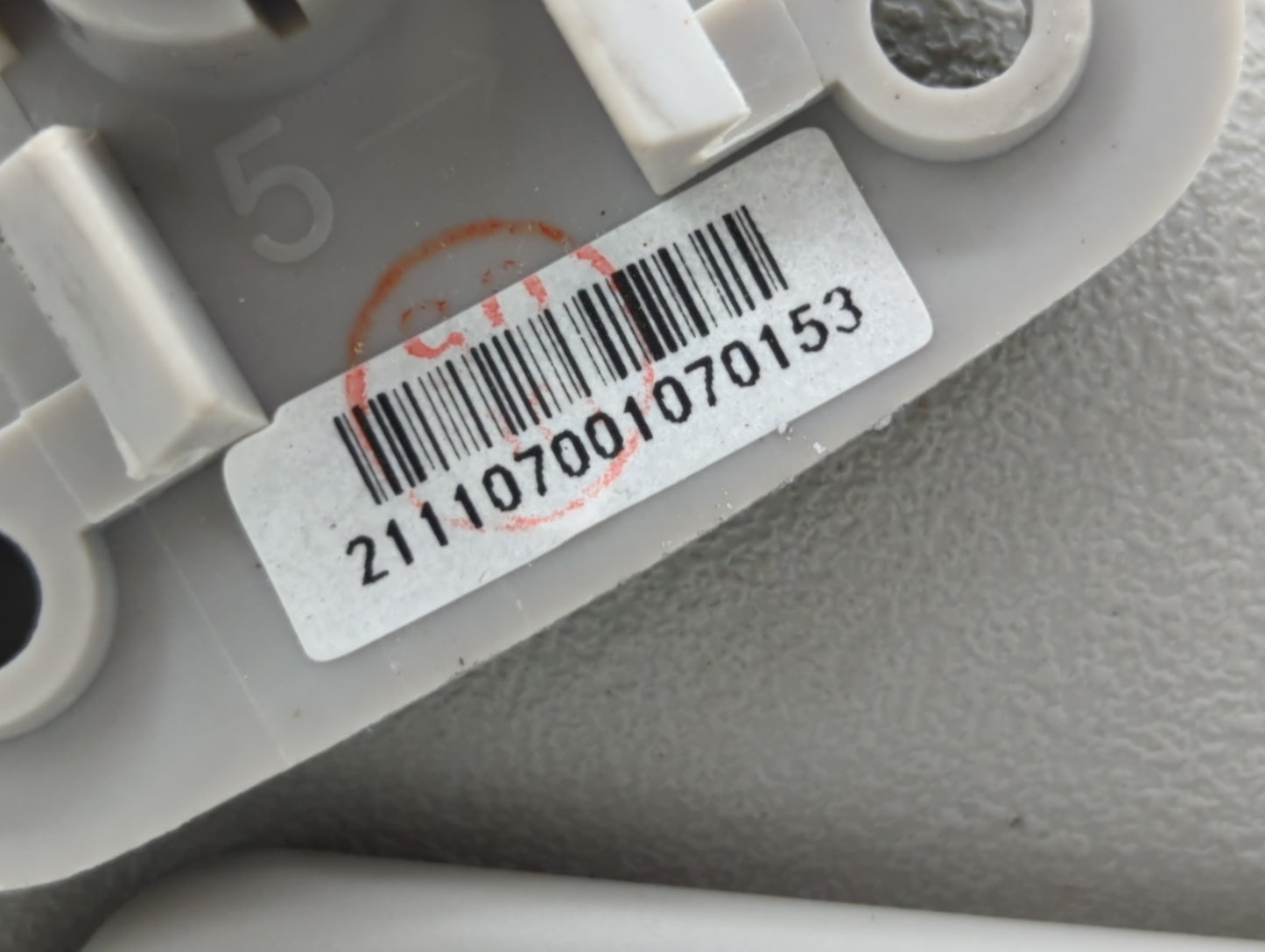 2022 Mitsubishi Mirage Sun Visor Shade Replacement Driver Left Mirror Fits OEM Used Auto Parts - Oemusedautoparts1.com