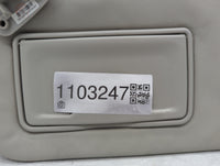 2022 Mitsubishi Mirage Sun Visor Shade Replacement Driver Left Mirror Fits OEM Used Auto Parts - Oemusedautoparts1.com
