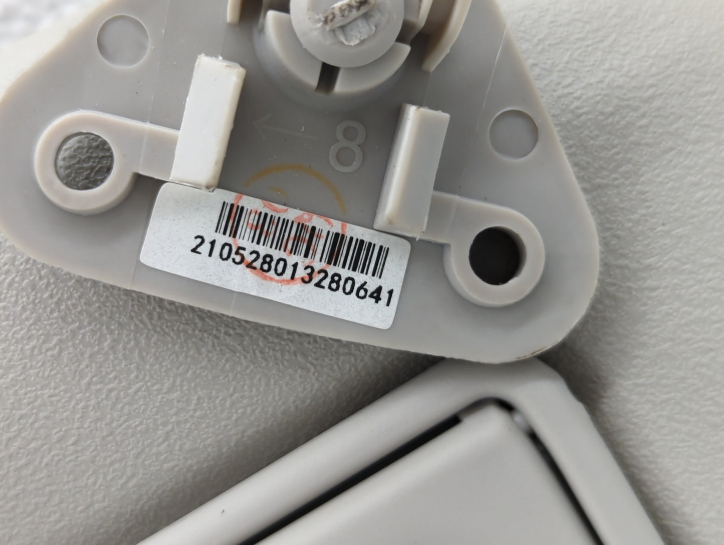 2022 Mitsubishi Mirage Sun Visor Shade Replacement Passenger Right Mirror Fits OEM Used Auto Parts - Oemusedautoparts1.com